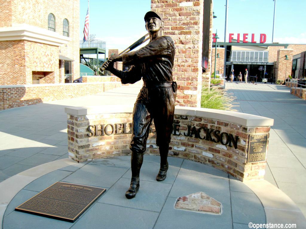 Joe had a home across the street from what is now Fluor Field.