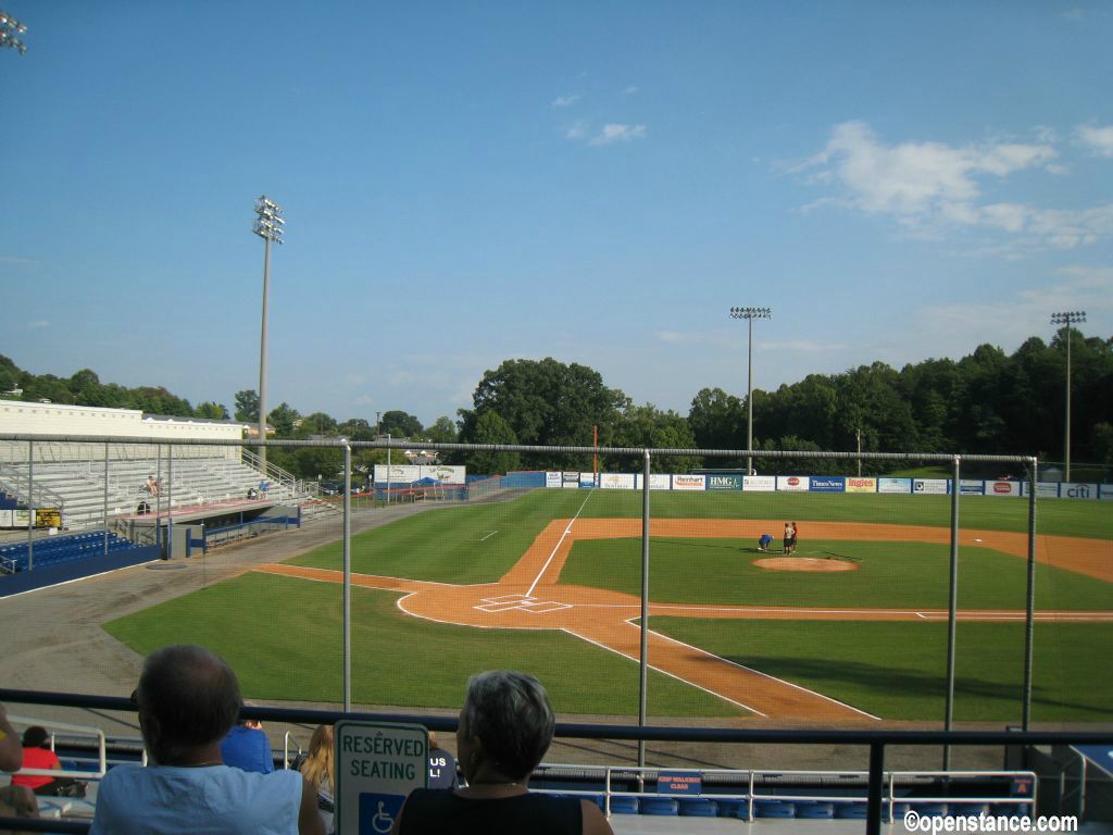 It's a nice little ballpark, with a friendly staff and fun atmosphere.
